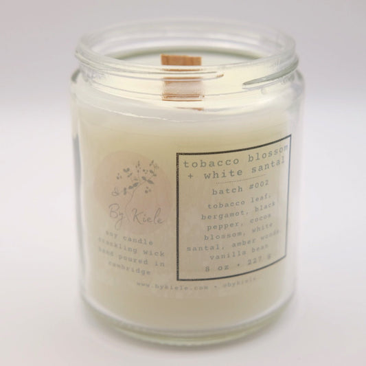 tobacco blossom + white santal candle - tobacco blossom + white santal candle - by kiele